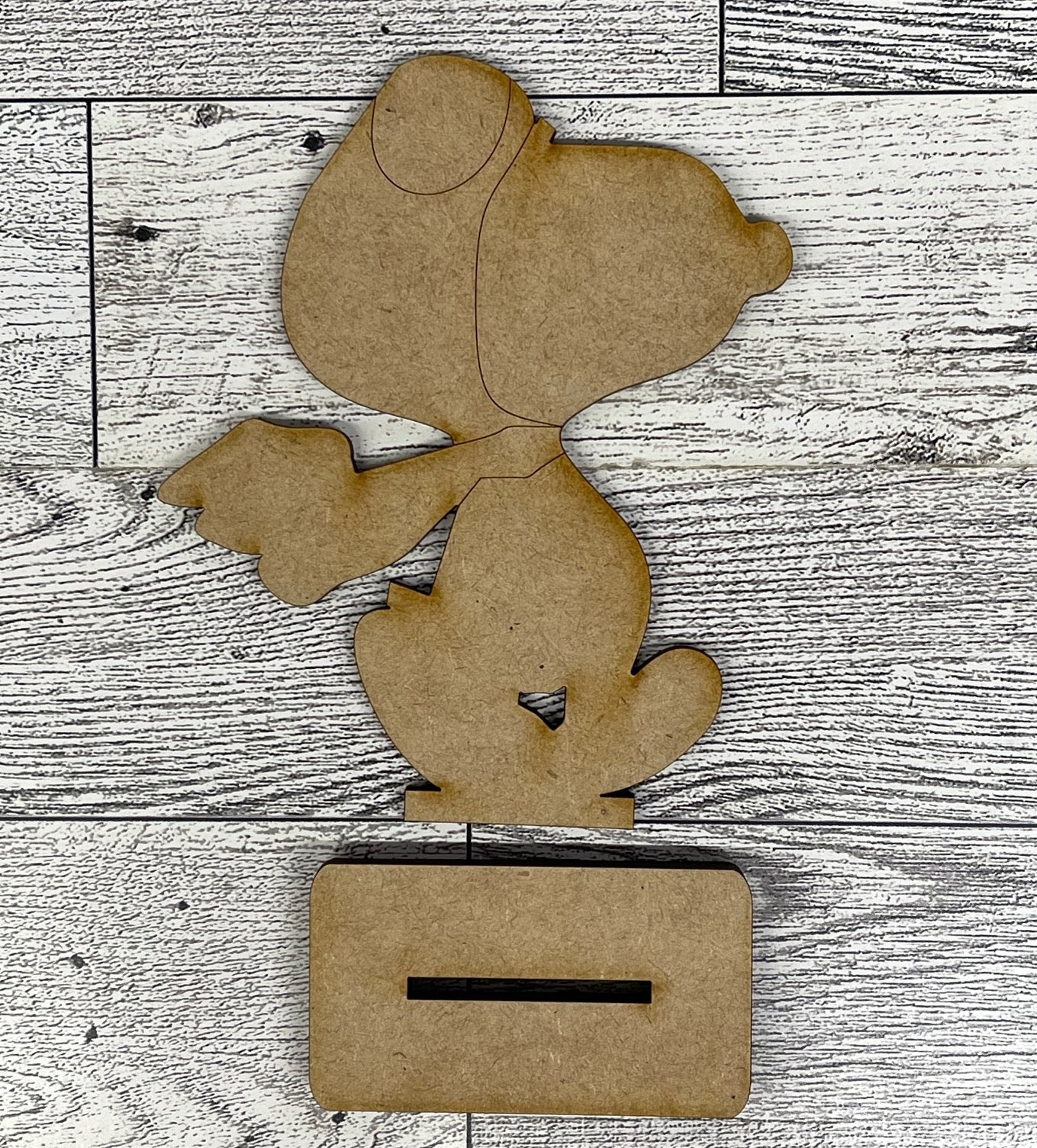 Snoopy USA - Patriotic - Cutout unpainted wood ready for you to paint (sign not included)