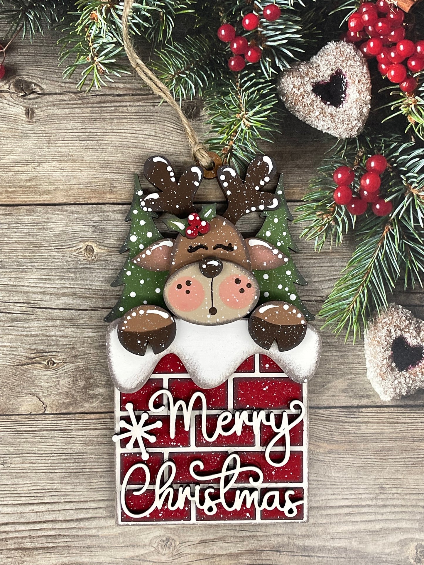June - Dar's Christmas Craft Club - unpainted wood cutouts, ready for you to paint