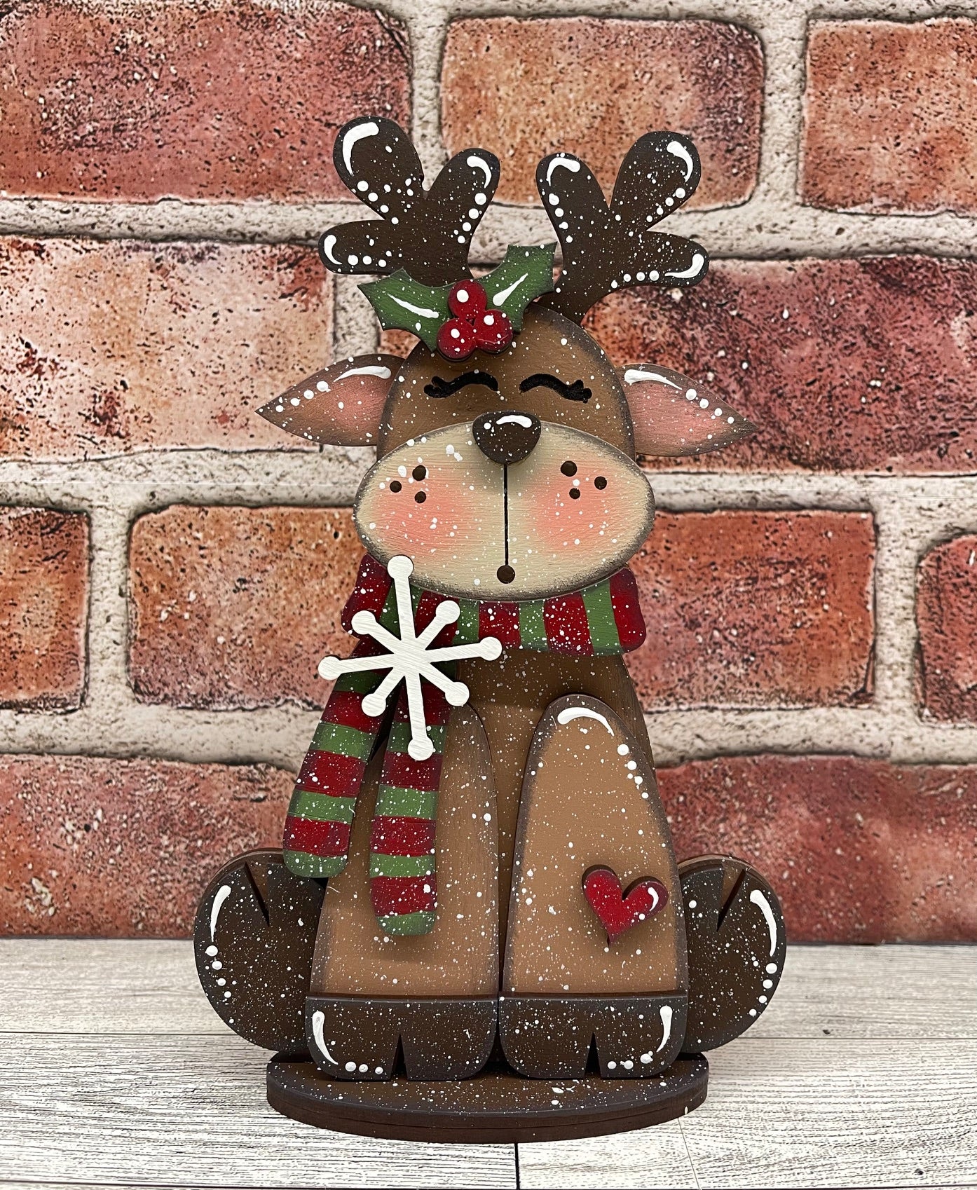 June - Dar's Christmas Craft Club - unpainted wood cutouts, ready for you to paint