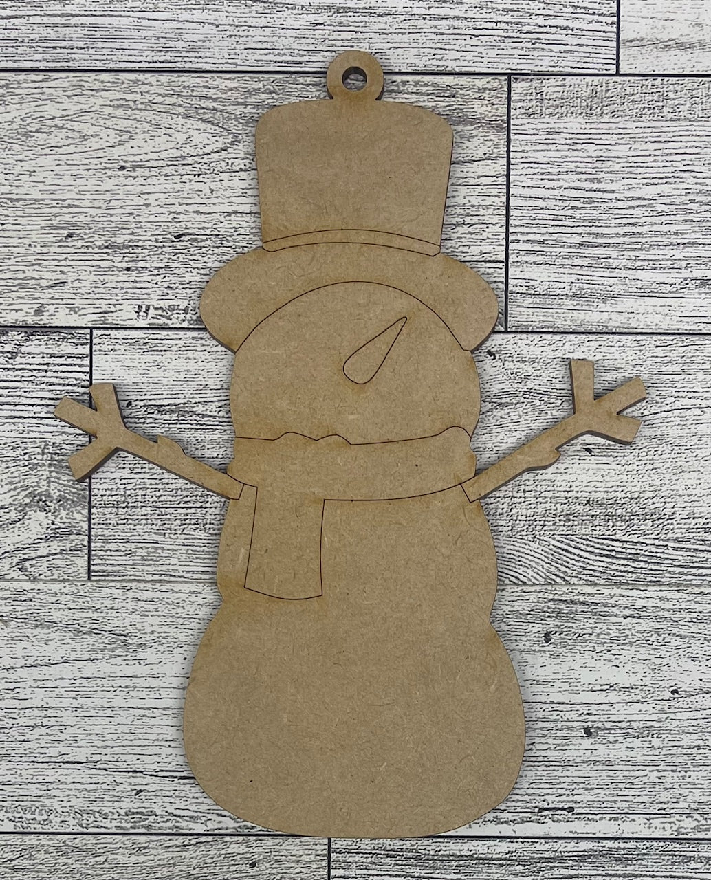 You Need to Chill Snowman Cutouts - unpainted wooden cutouts, ready for you to paint