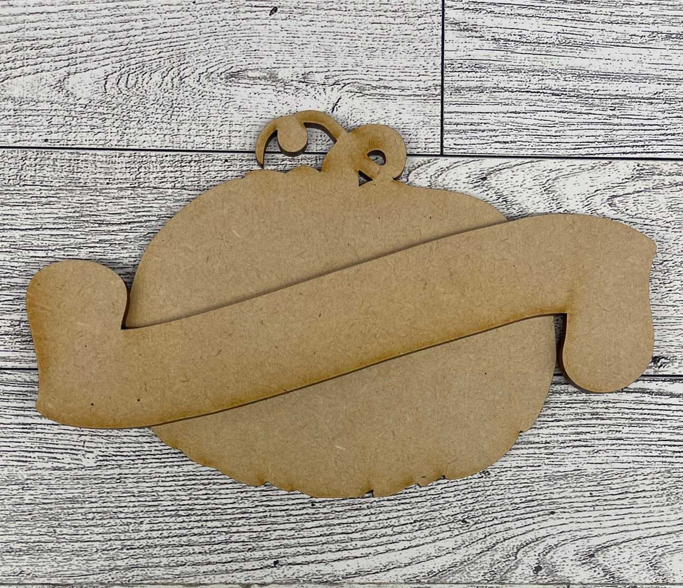 Happy Thanksgiving Pumpkin cutouts - unpainted wooden cutouts, ready for you to paint