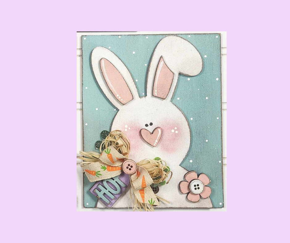 Painted Prim Easter Collection Sign Trio