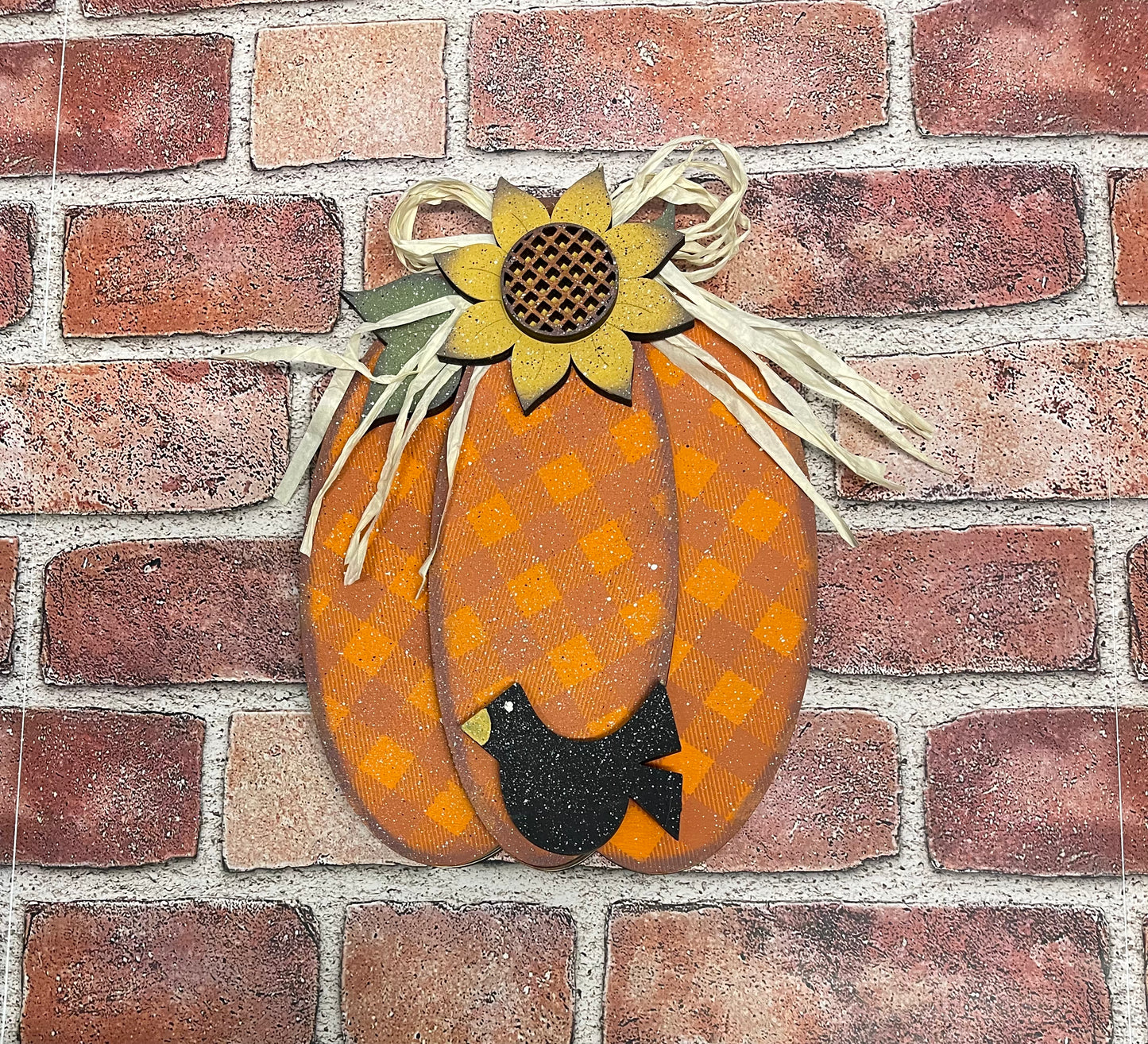Large Chunky Pumpkins DIY Kit - unpainted wood cutouts