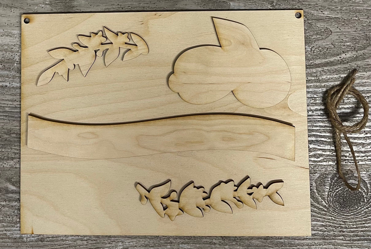 Lemonade unfinished wooden Sign with Cutouts ready for you to paint