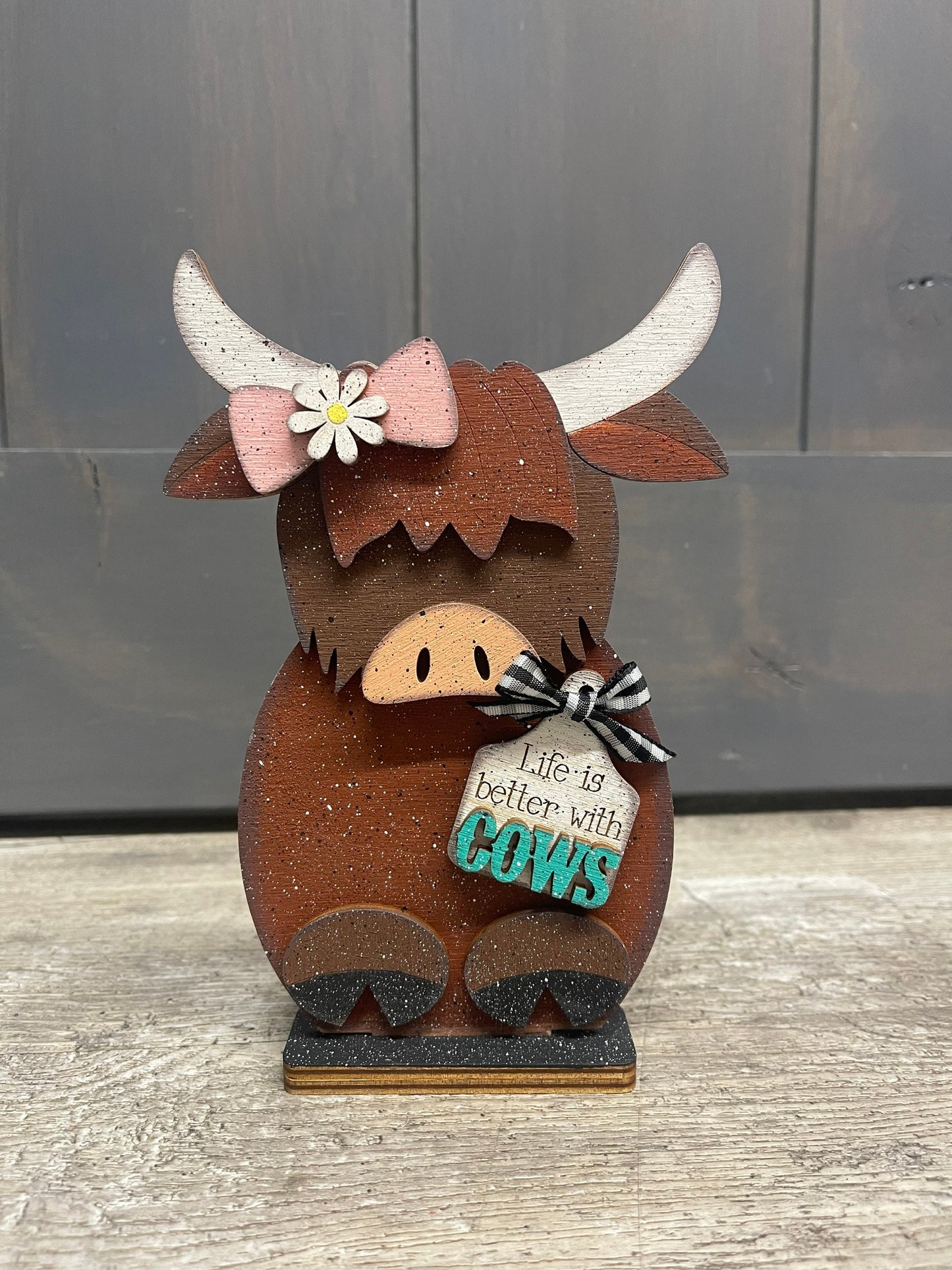 Individual Farmhouse Stander cutouts, Cow, Chicken, Barn, Milk unpainted wooden cutouts, ready for you to paint