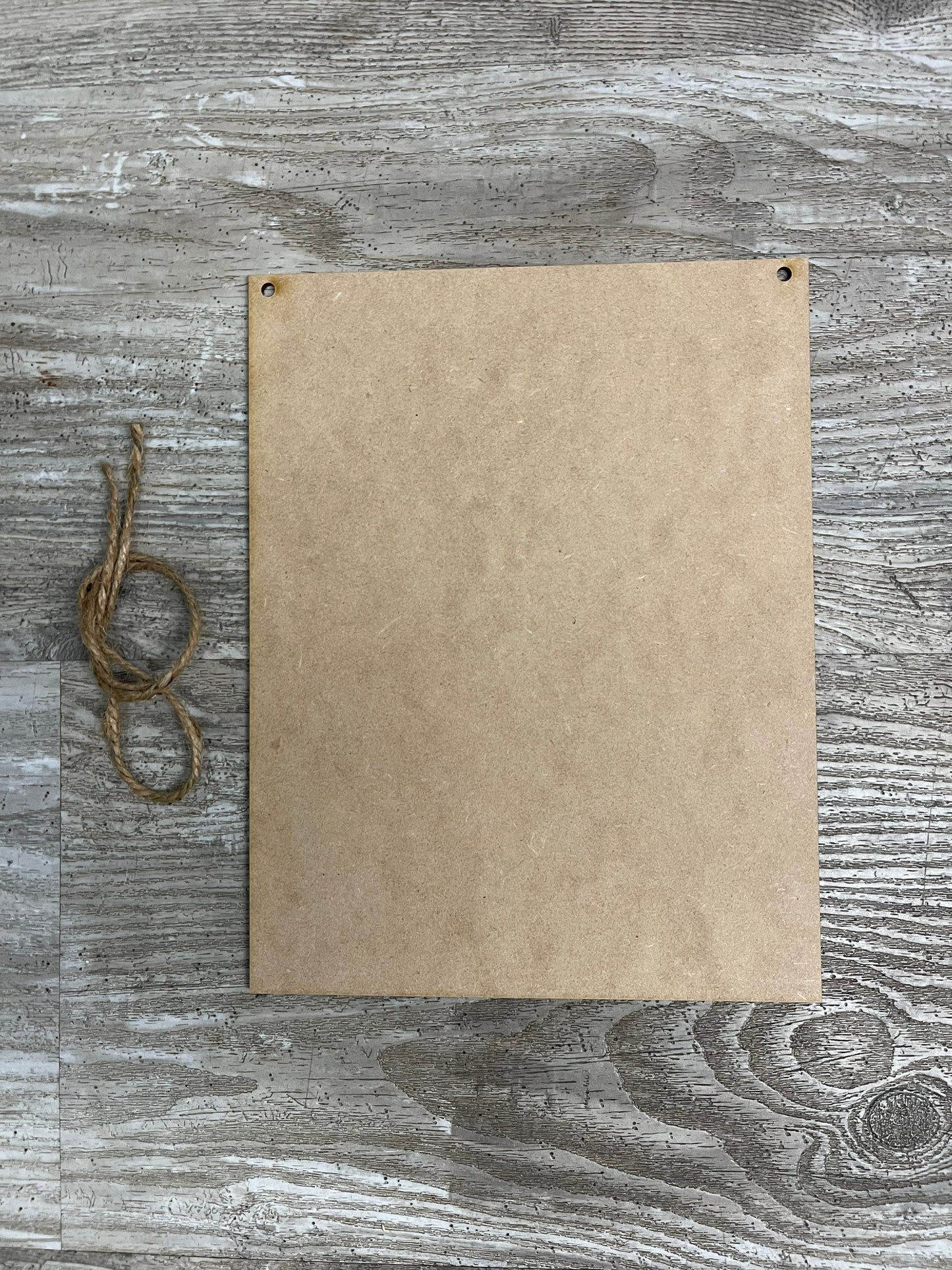 Blank rectangle sign Unpainted, ready for you to paint