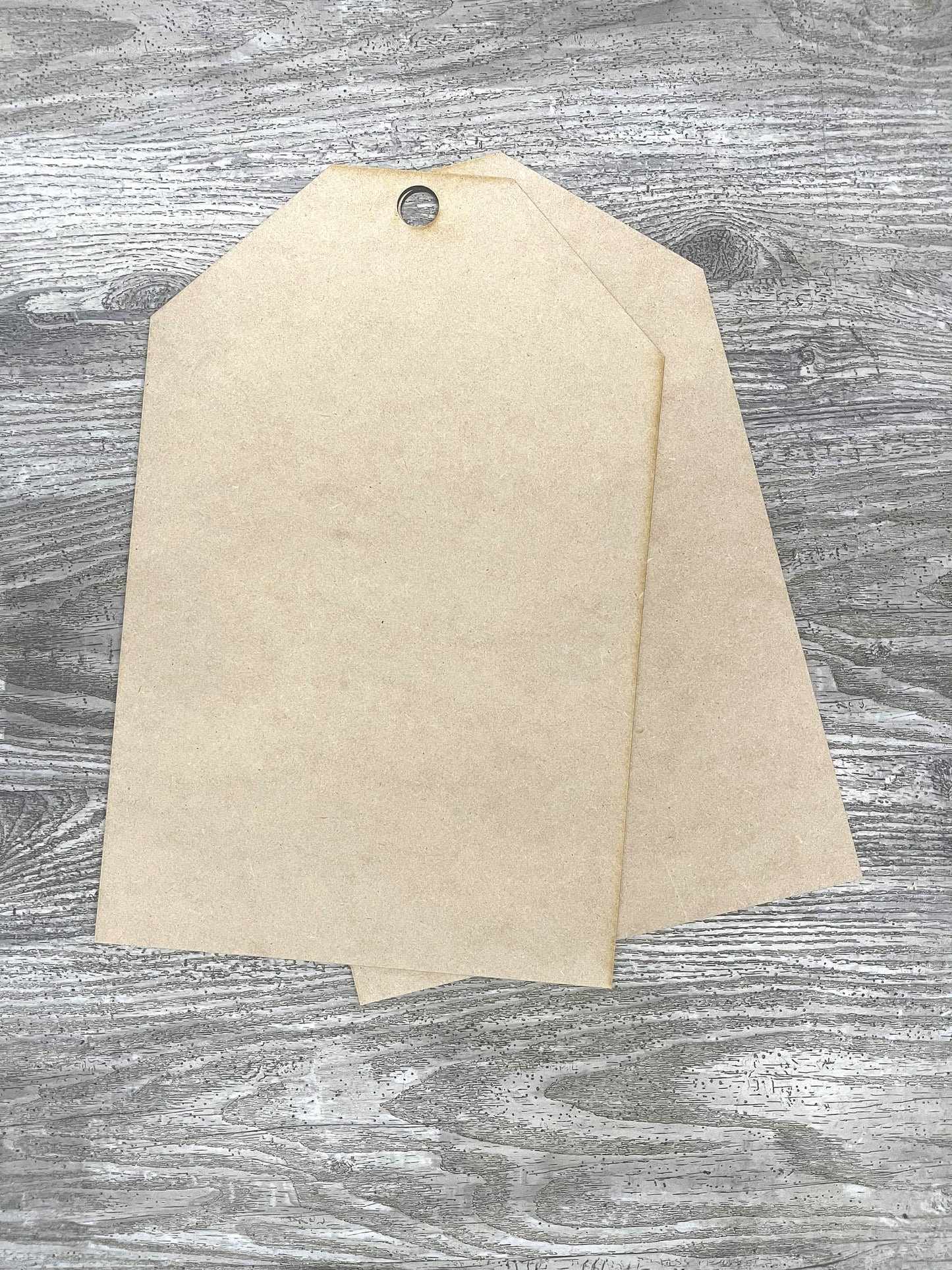 1 Door Tag, 9.25 x 14.25 unpainted ready for you to finish