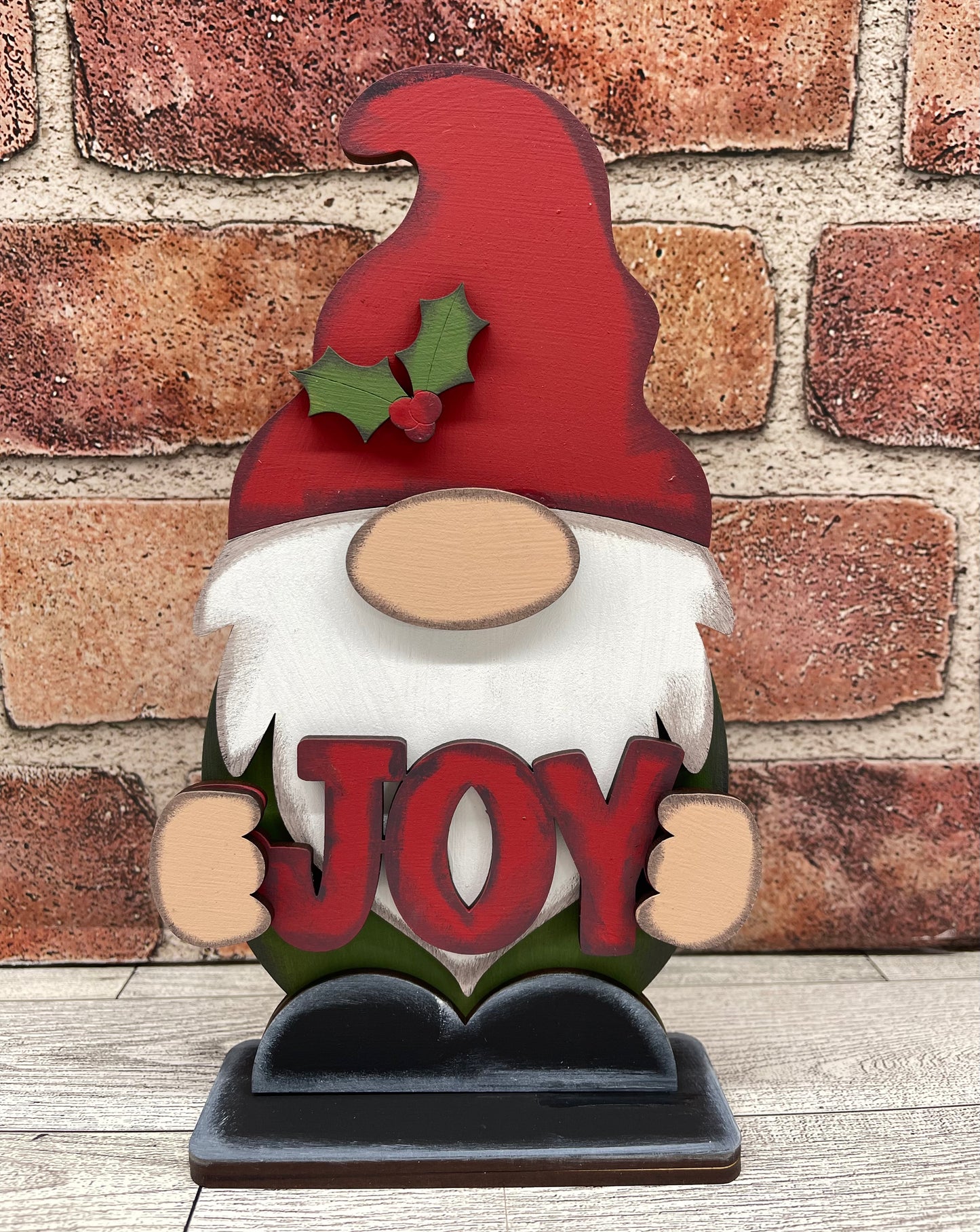 Gnome Christmas Standers unpainted cutouts