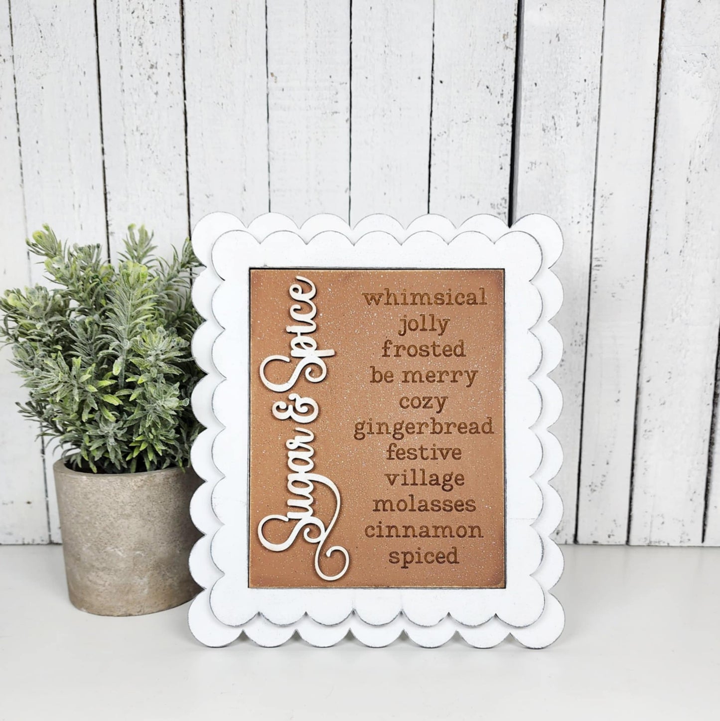 Victorian Gingerbread Collection Signs - unpainted cutouts