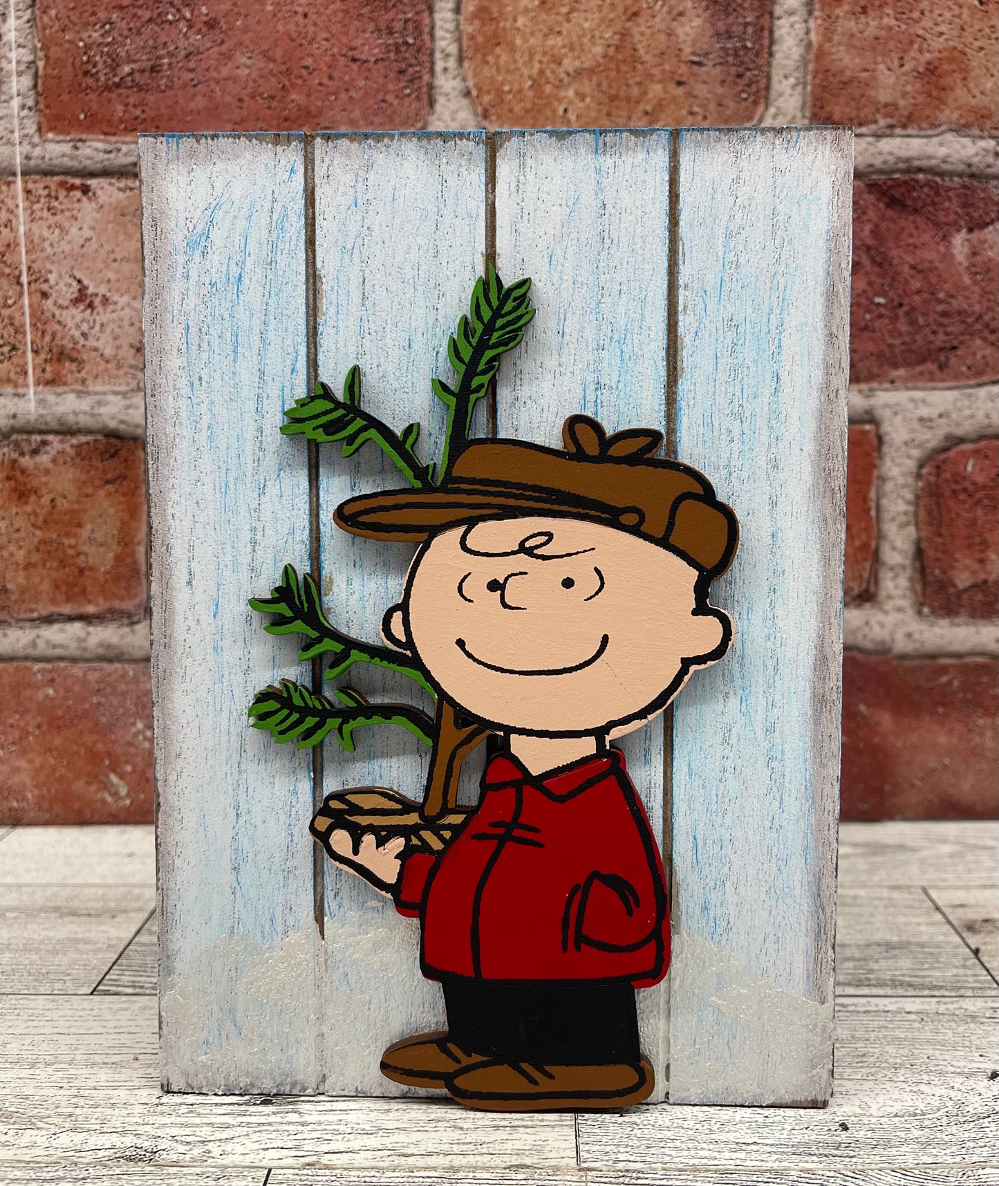 Charlie Brown Tree - Peanuts Gang Cutout unpainted wood ready for you to paint