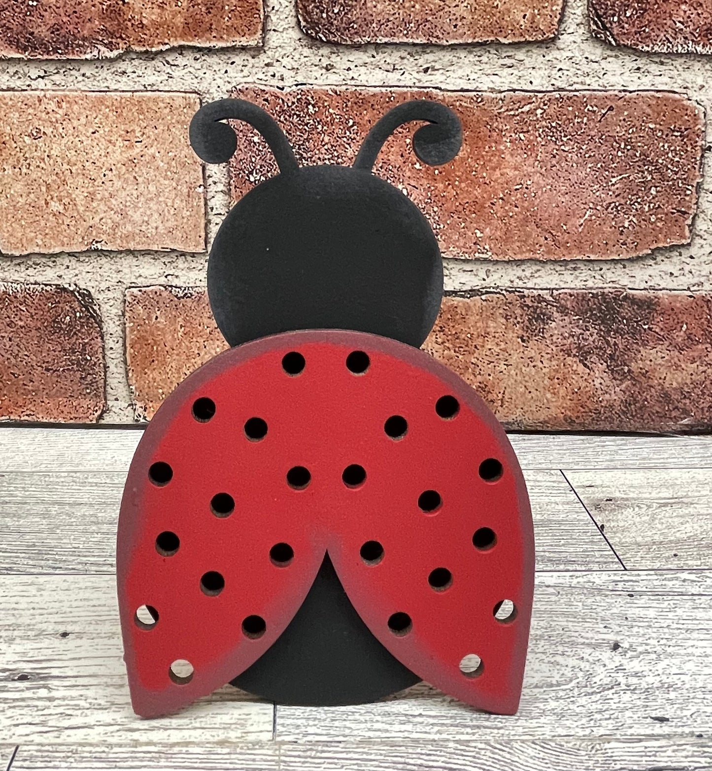 May Craft Kit - Ladybug Themed - basket and water globe not included