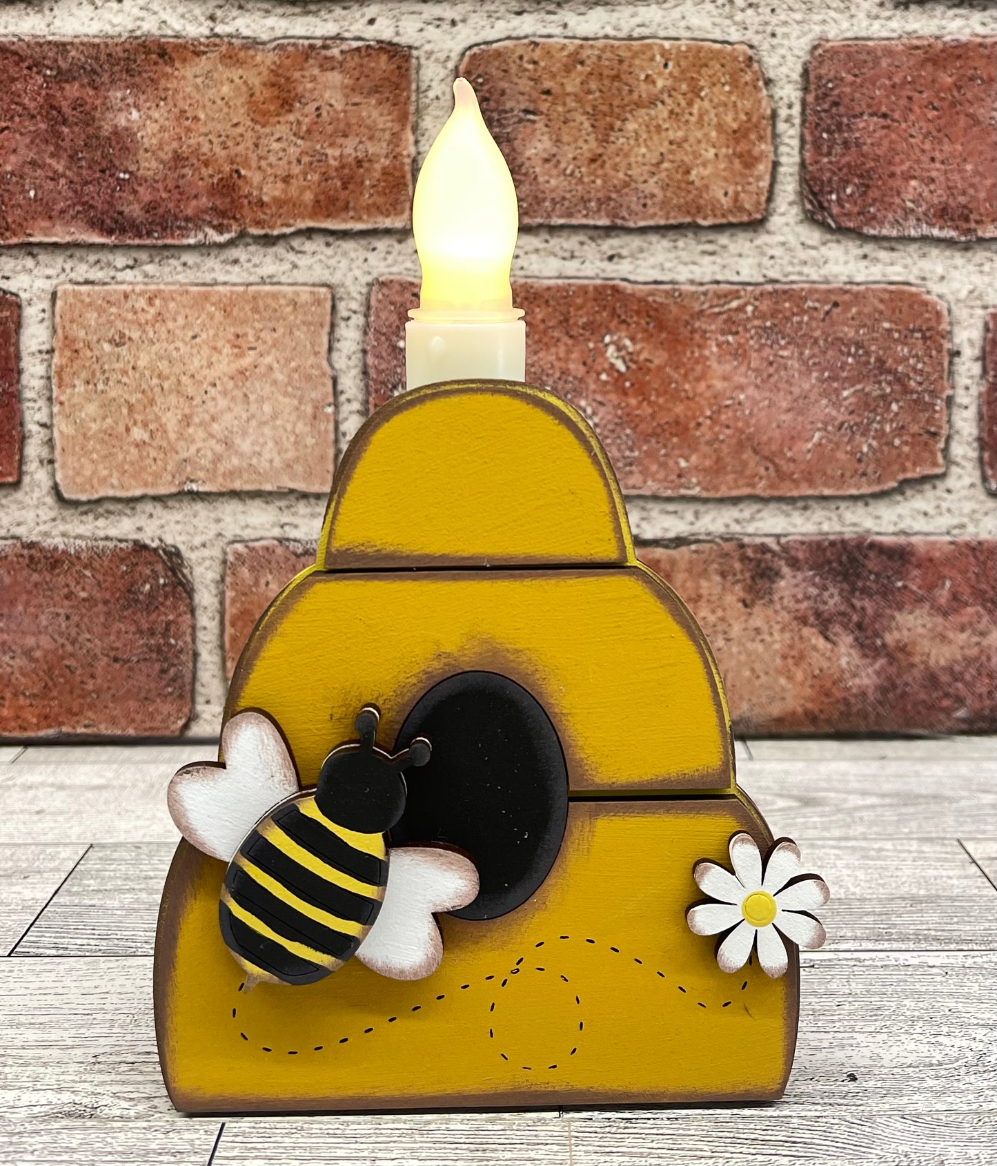April Craft Kit - Bee Themed - basket and water globe not included
