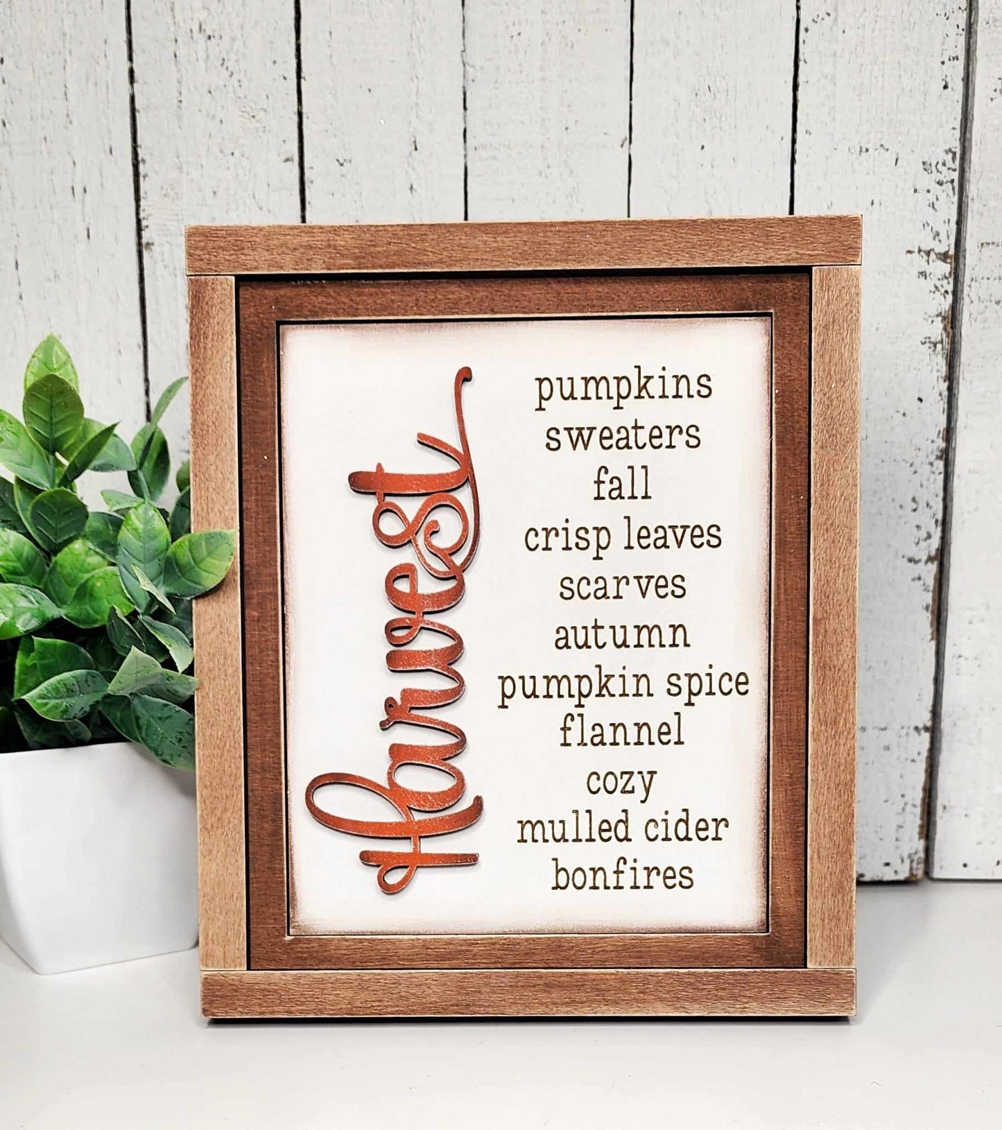 Sweater Weather Pumpkin Sign Trio - unpainted cutouts