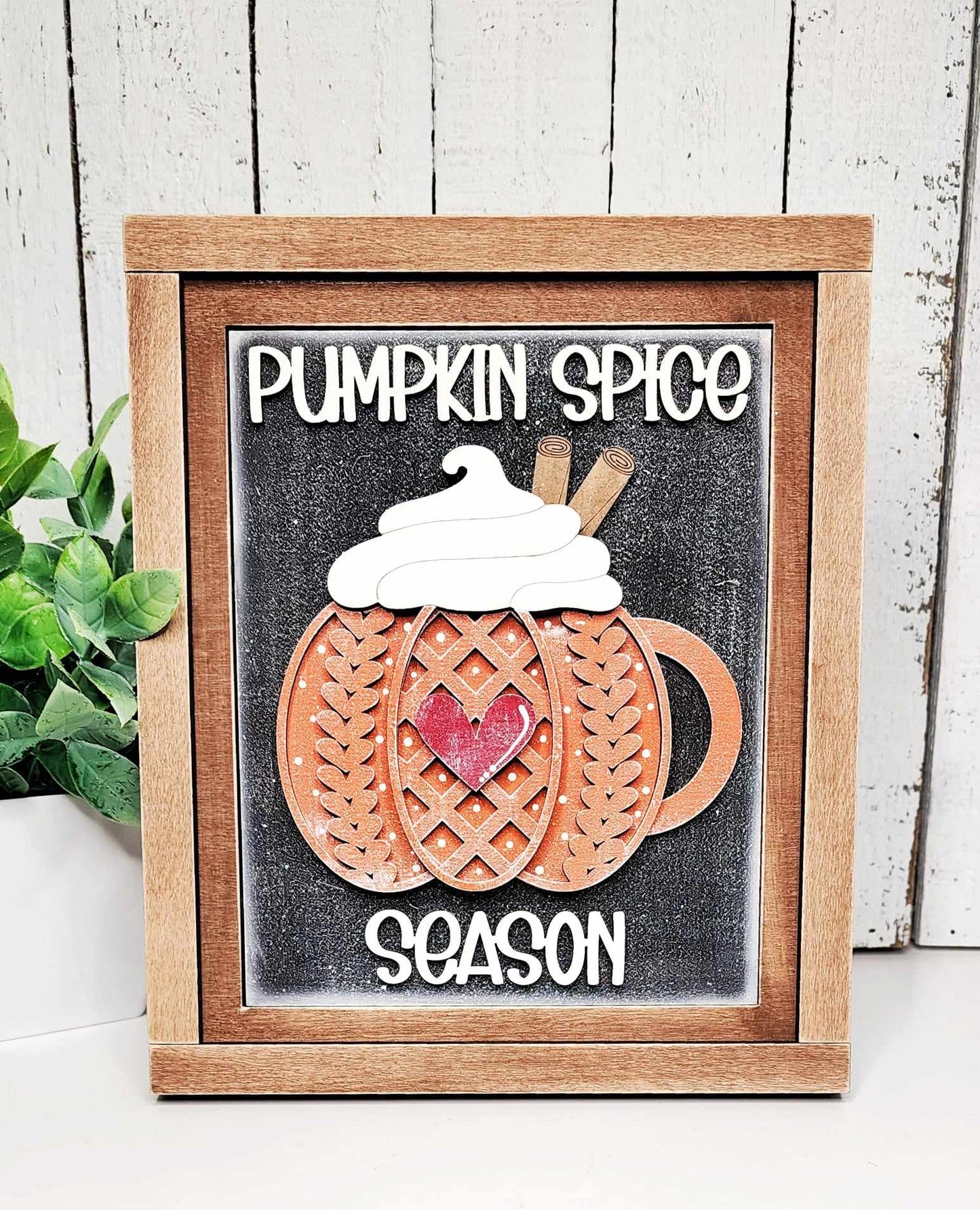 Sweater Weather Pumpkin Sign Trio - unpainted cutouts