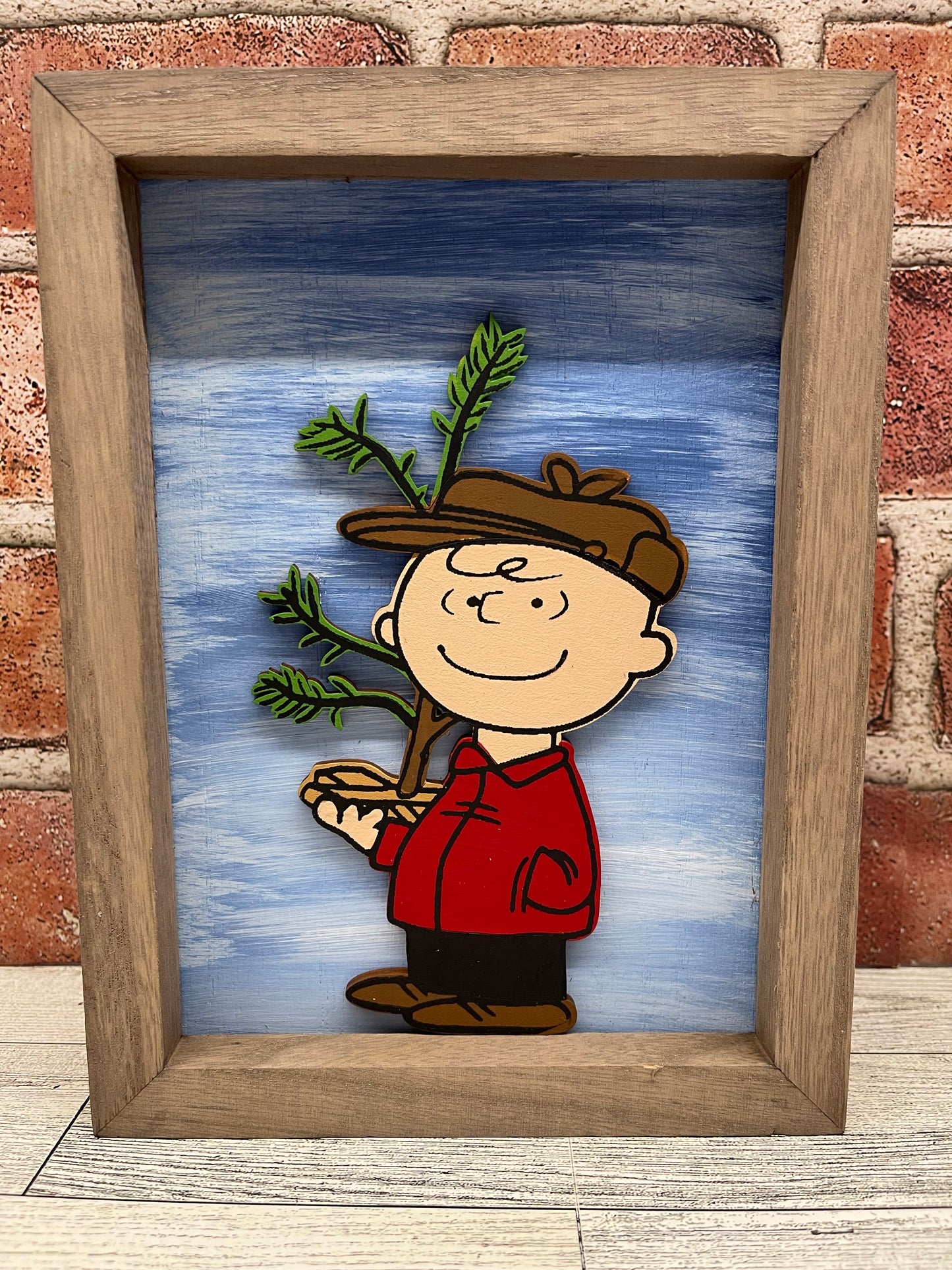 Charlie Brown Tree - Peanuts Gang Cutout unpainted wood ready for you to paint