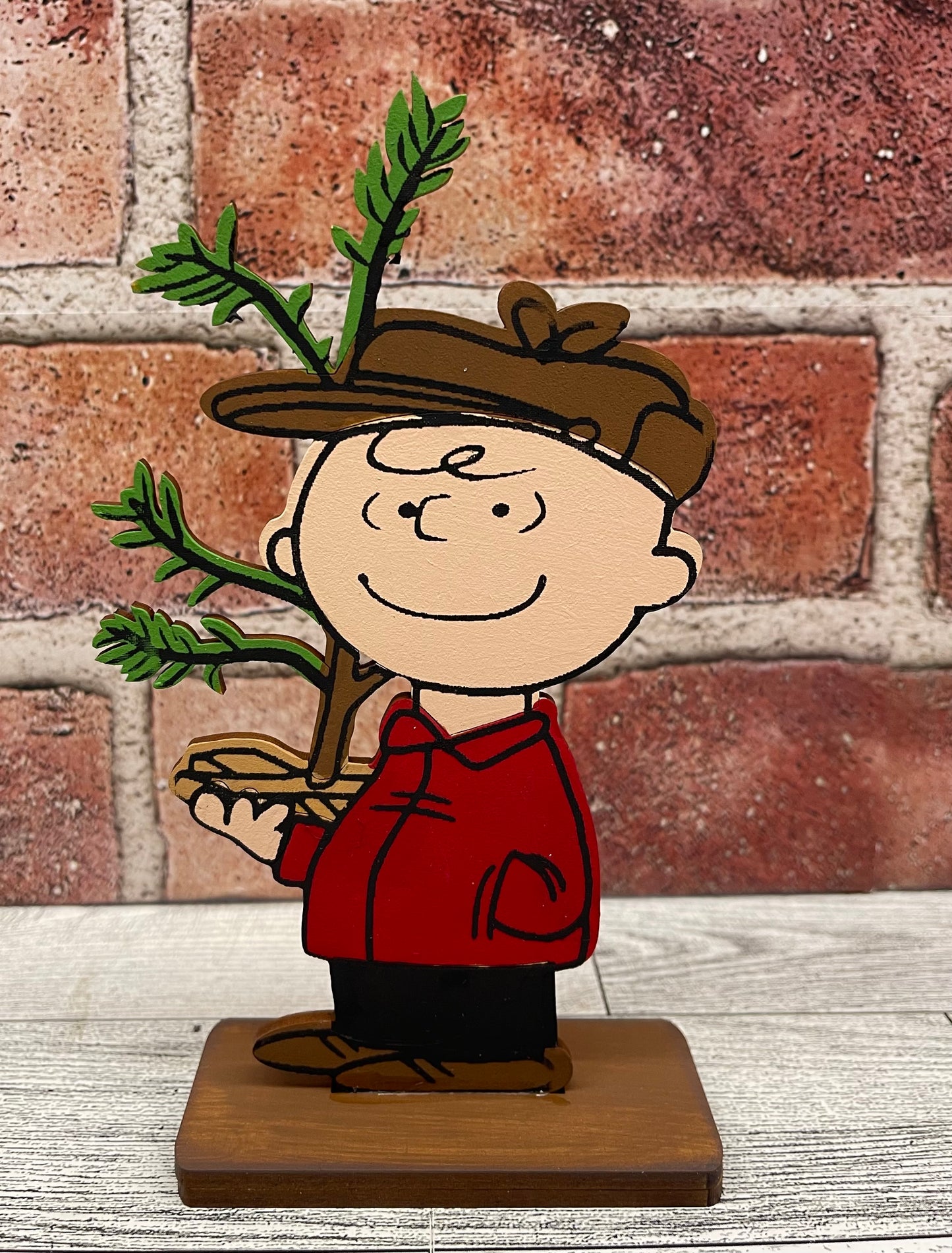 Charlie Brown Tree - Peanuts Gang Cutout unpainted wood ready for you to paint