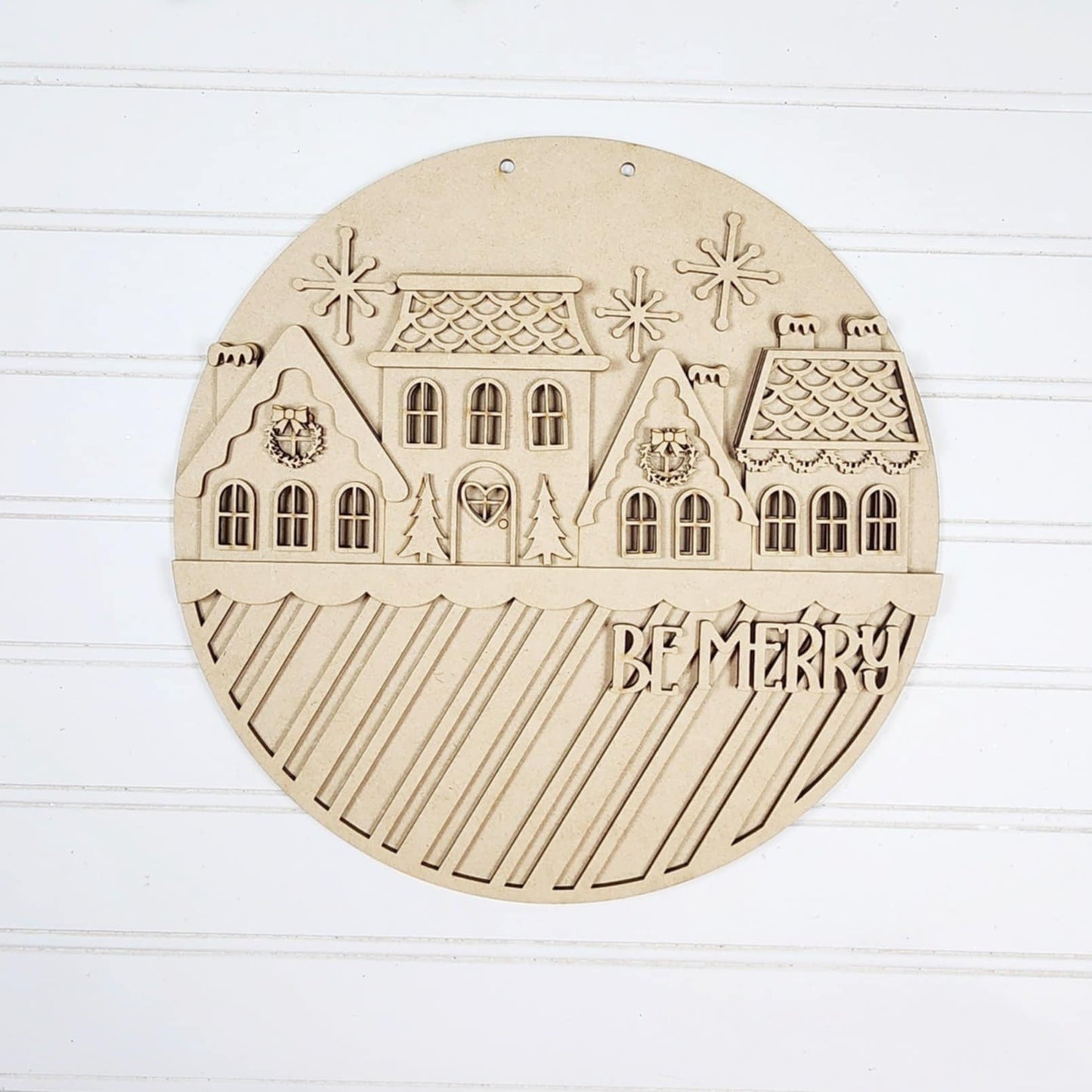 Victorian Gingerbread Collection Door Sign - unpainted cutouts