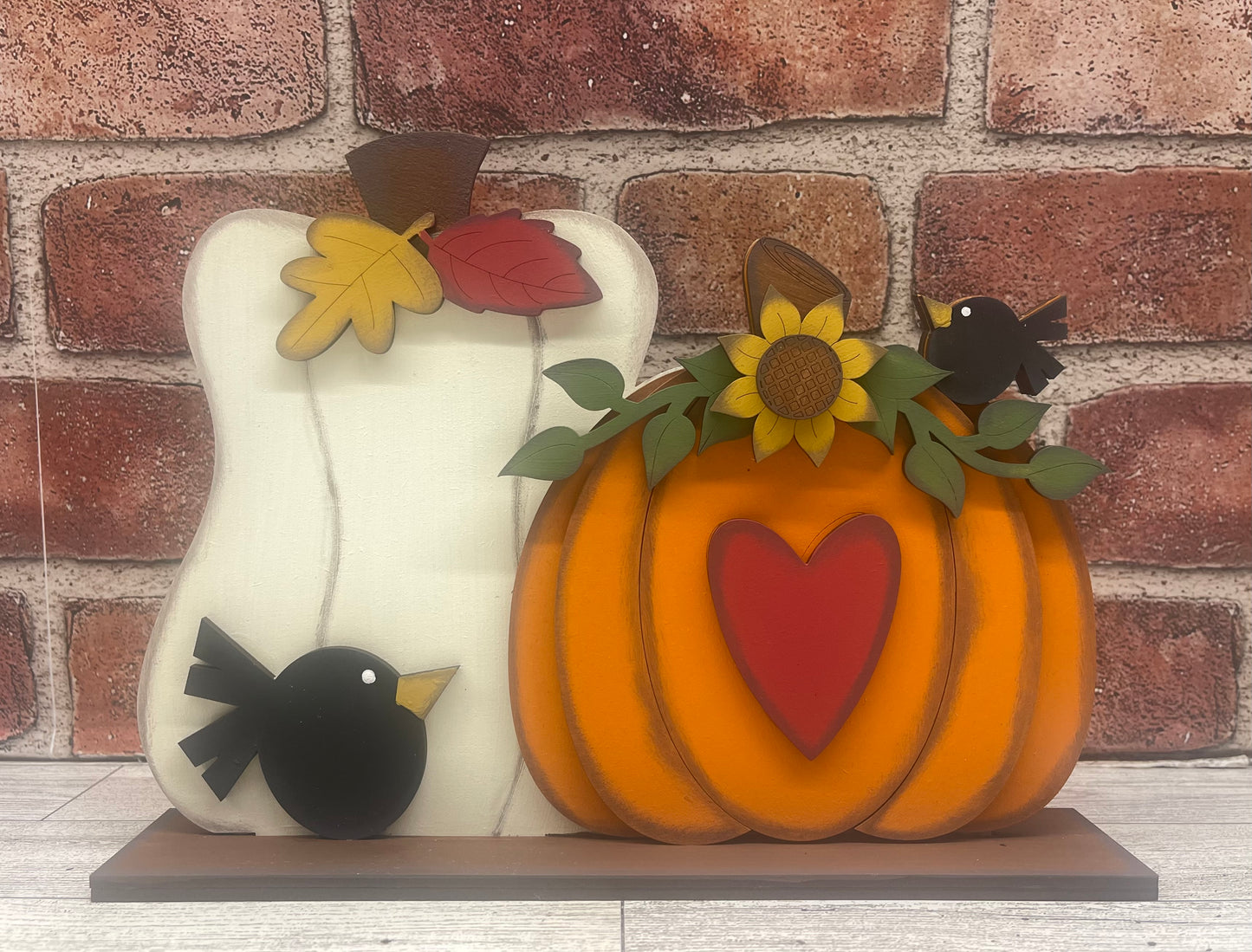 Large Pumpkin stander - unpainted cutouts