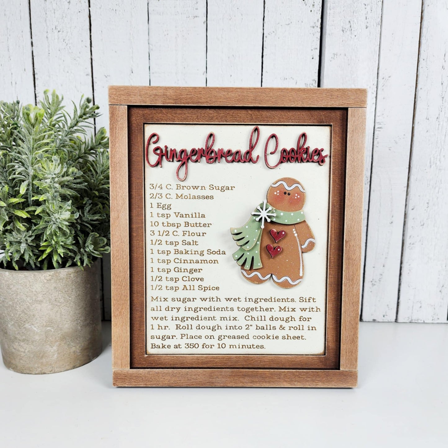 Victorian Gingerbread Collection Signs - unpainted cutouts