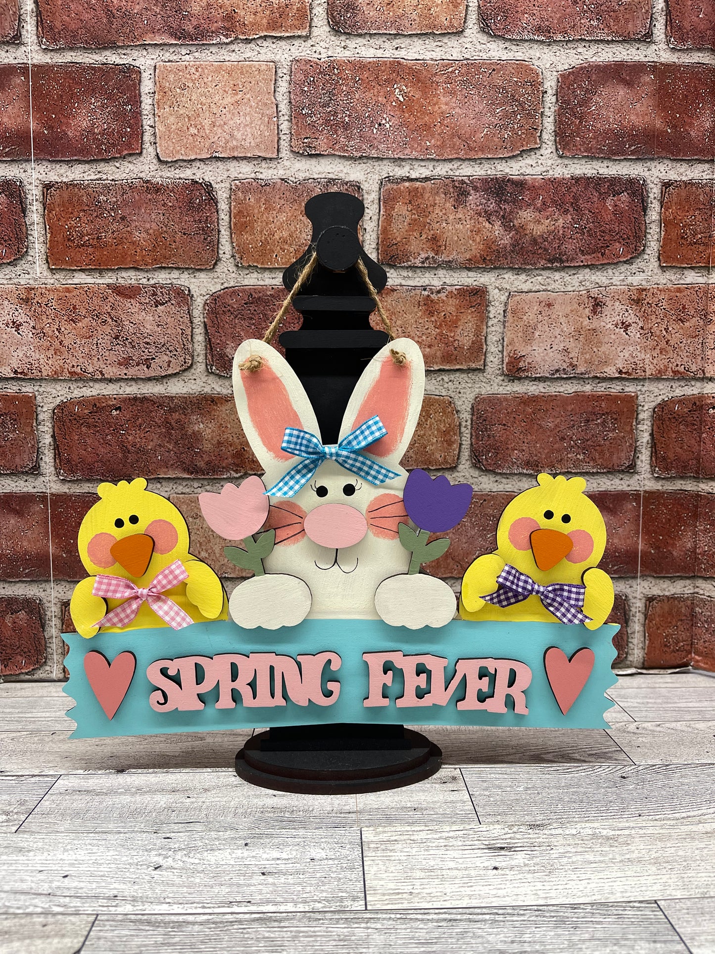 Spring Fever - Easter Door Sign - Wood Cutouts unpainted ready for you to paint