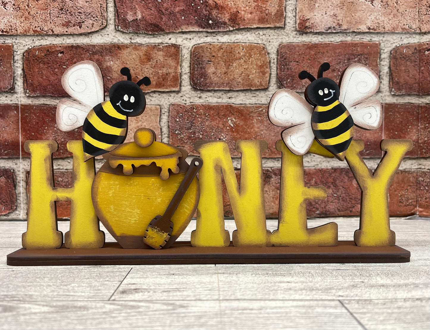 April Craft Kit - Bee Themed - basket and water globe not included