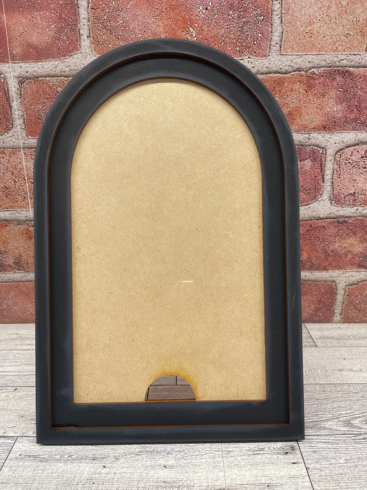 Arch Frame cutouts - unpainted wooden cutouts, ready for you to paint