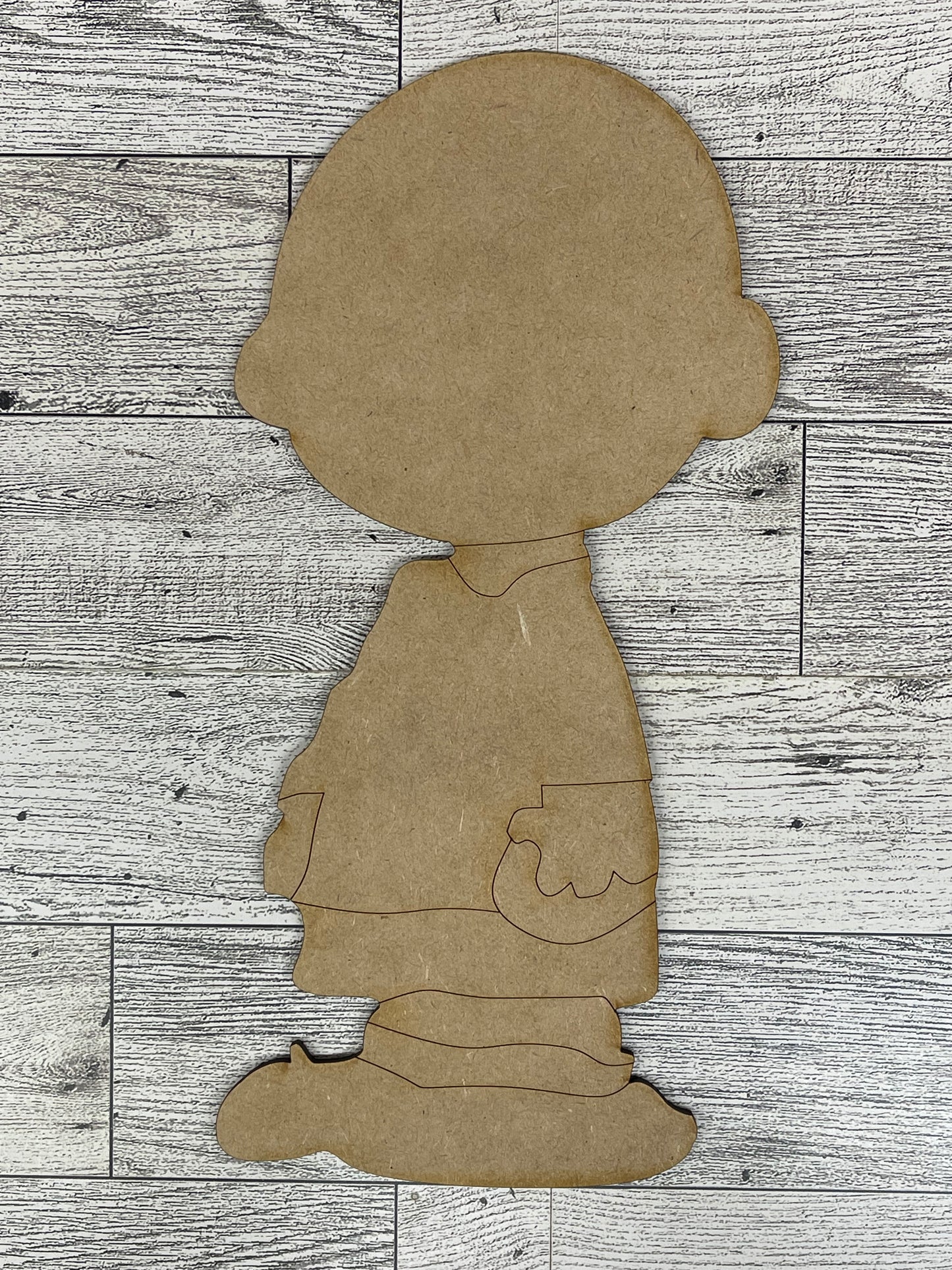 Charlie Brown  - Peanuts Gang Cutout unpainted wood ready for you to paint
