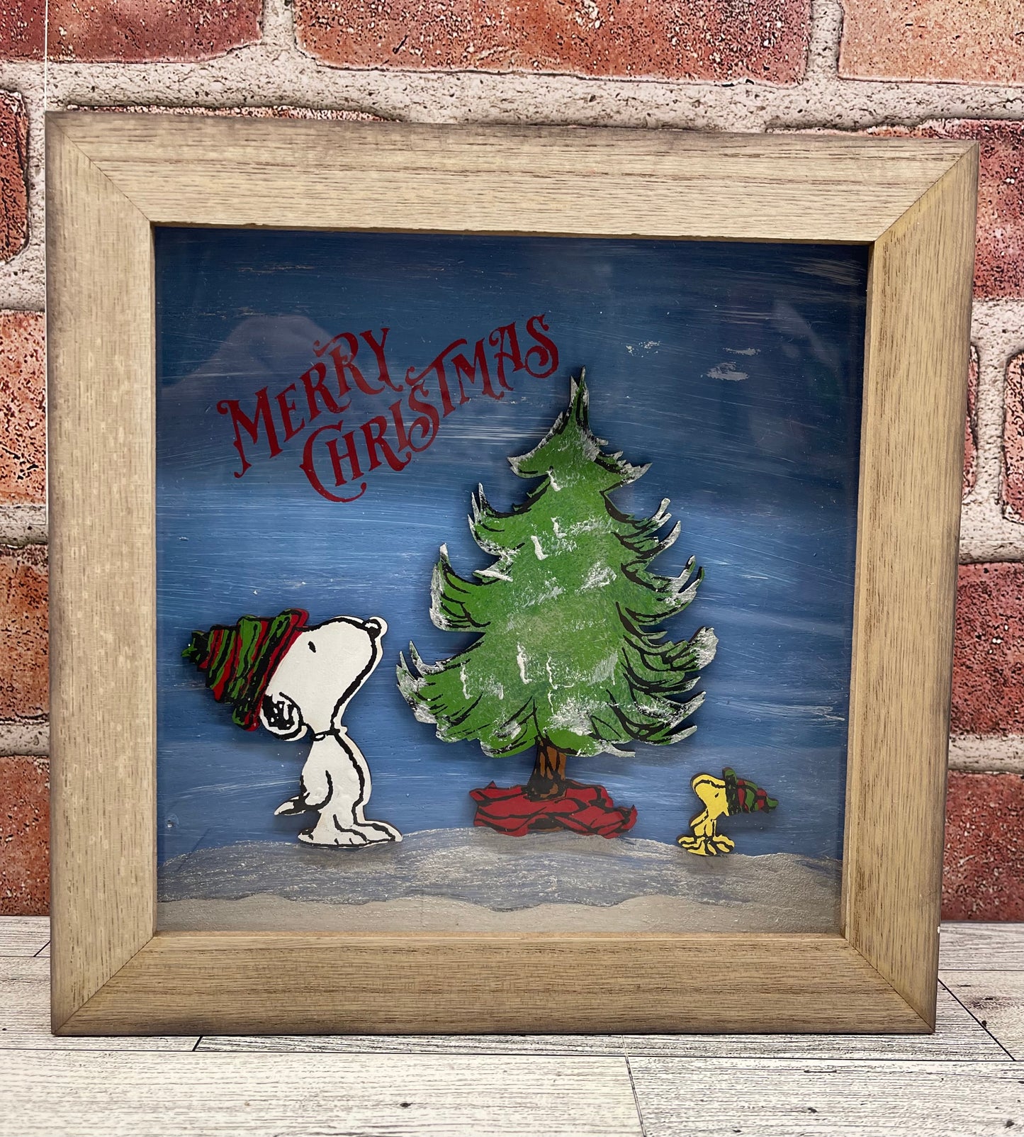 Peanuts Christmas Tree Farm - Peanuts Gang Cutout unpainted wood ready for you to paint