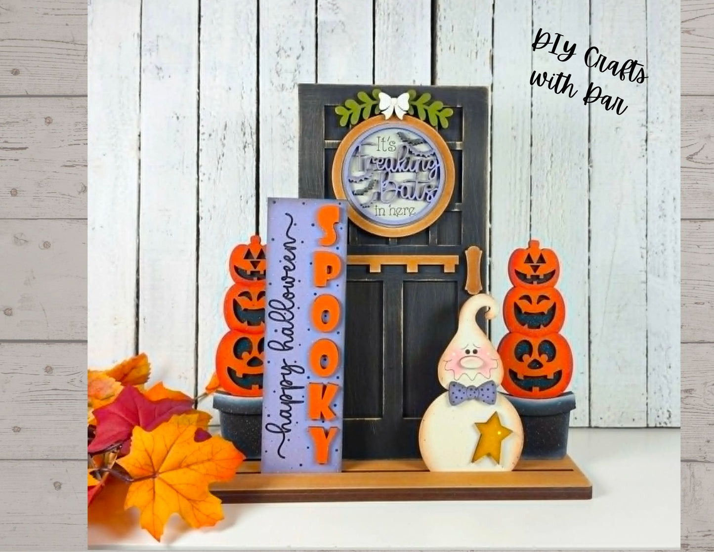 Halloween Barn Door Set - unpainted ready for you to finish