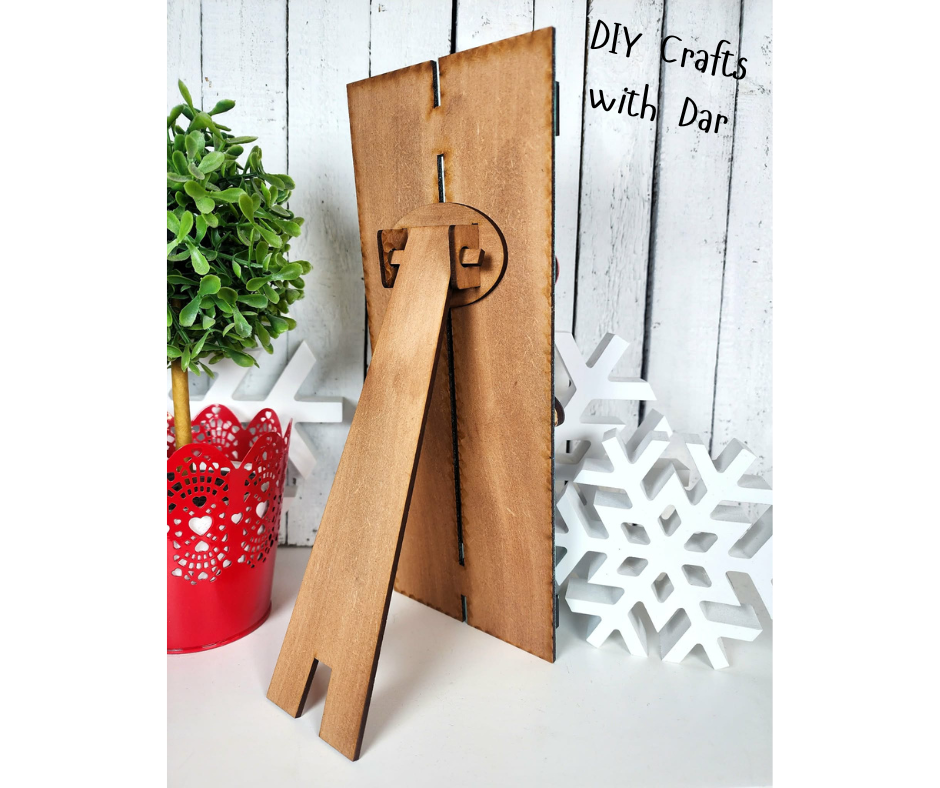 Valentines Snowman Pallet Sign - cutouts unpainted ready for you to finish