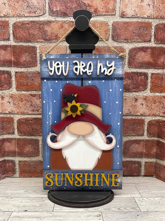 You are my Sunshine Scarecrow Pallet Sign unpainted cutouts