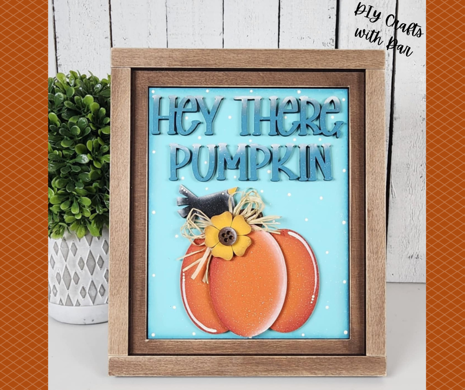 Fall Scarecrow Sign Trio - unpainted cutouts