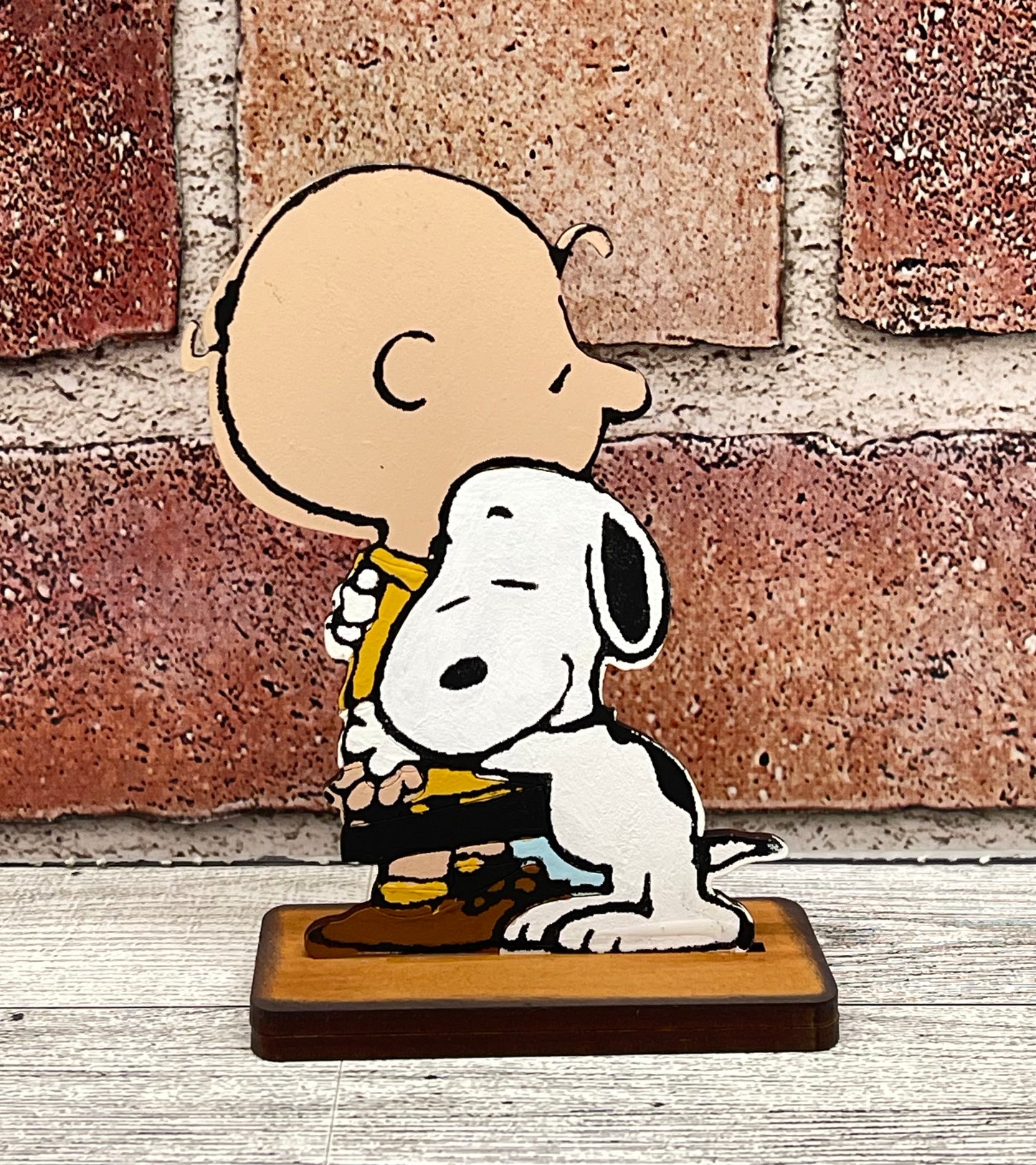 Puppy Love - Peanuts Gang Cutout unpainted wood ready for you to paint