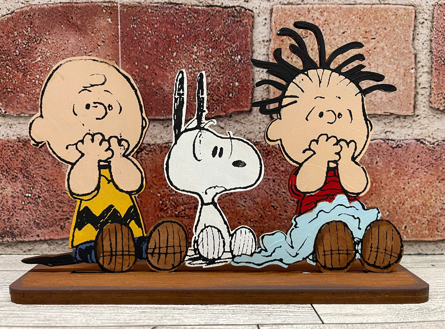 Spooky Crew - Peanuts Gang Cutout unpainted wood ready for you to paint