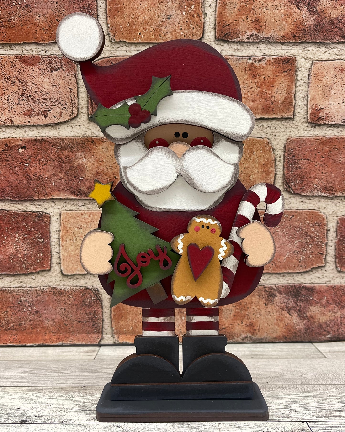 Santa, 2 sizes, cutout, unpainted wooden cutout, ready for you to paint