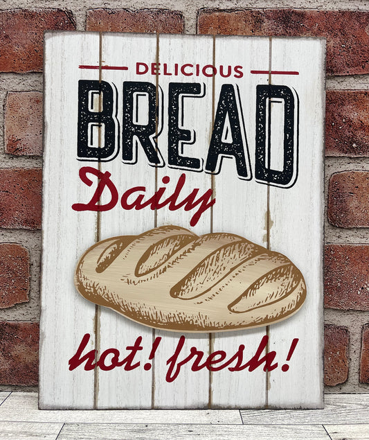 Daily Bread Cutouts, unpainted wooden cutouts - ready for you to paint
