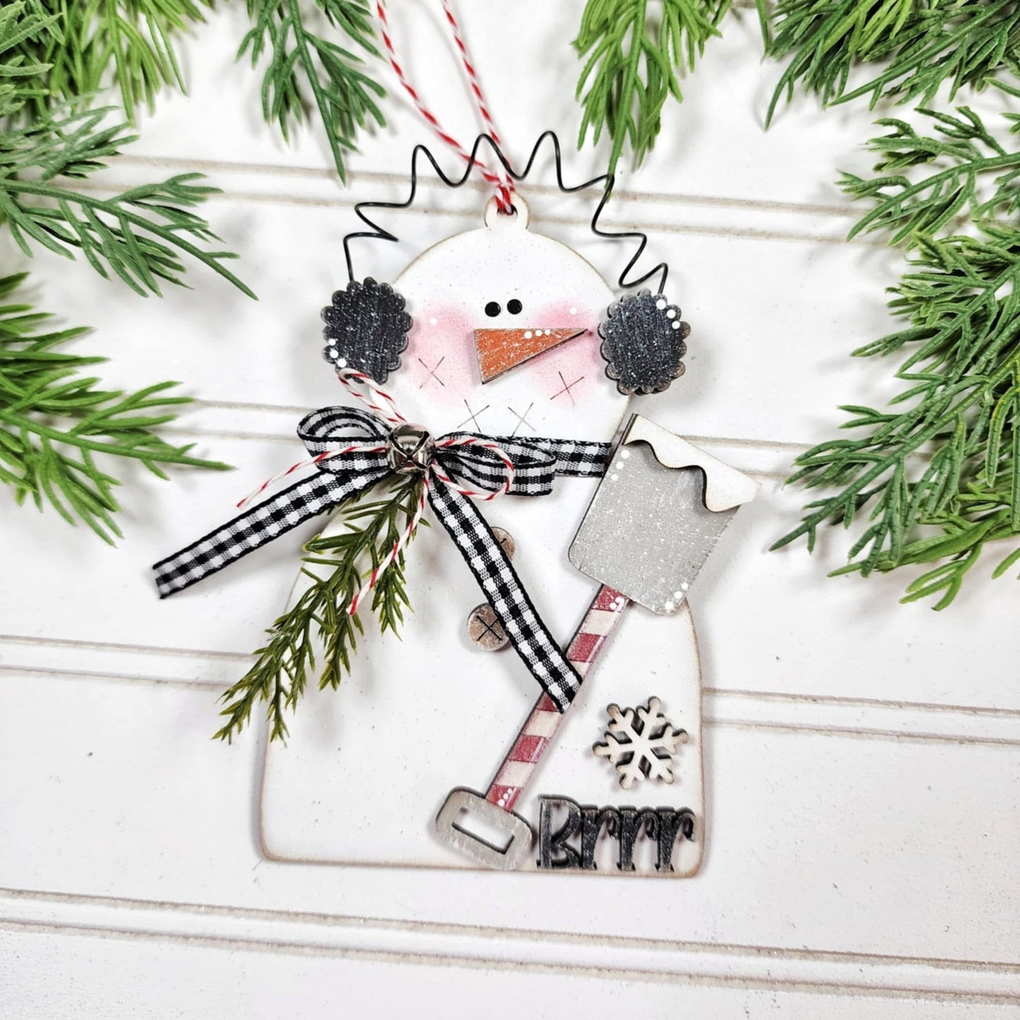 May - Dar's Christmas Craft Club - unpainted wood cutouts, ready for you to paint