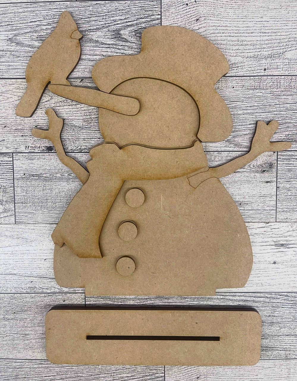 Back Again Someday - Snowman cutouts - unpainted wooden cutouts, ready for you to paint