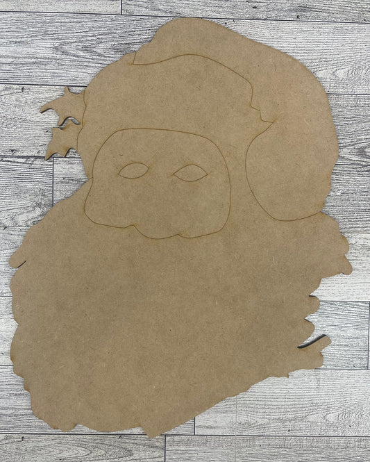 Santa's Wish cutouts - unpainted wooden cutouts, ready for you to paint