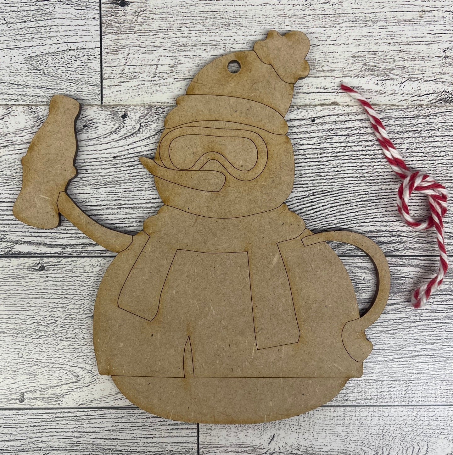 Let's Get Frosted - Snowman cutouts - unpainted wooden cutouts, ready for you to paint