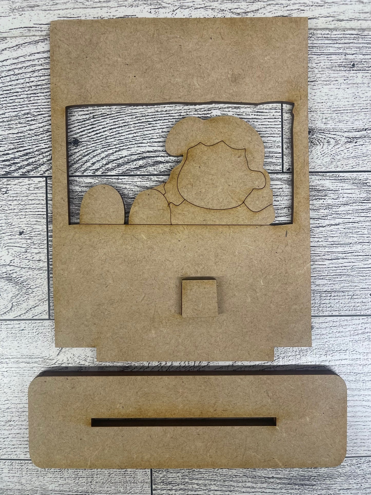 Dr. Lucy Psychiatric Help - Peanuts Gang Cutout unpainted wood ready for you to paint