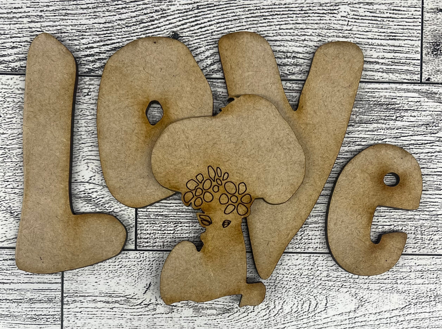 Peanuts Valentines Snoopy Love Cutouts or Stander - unpainted wood ready for you to paint