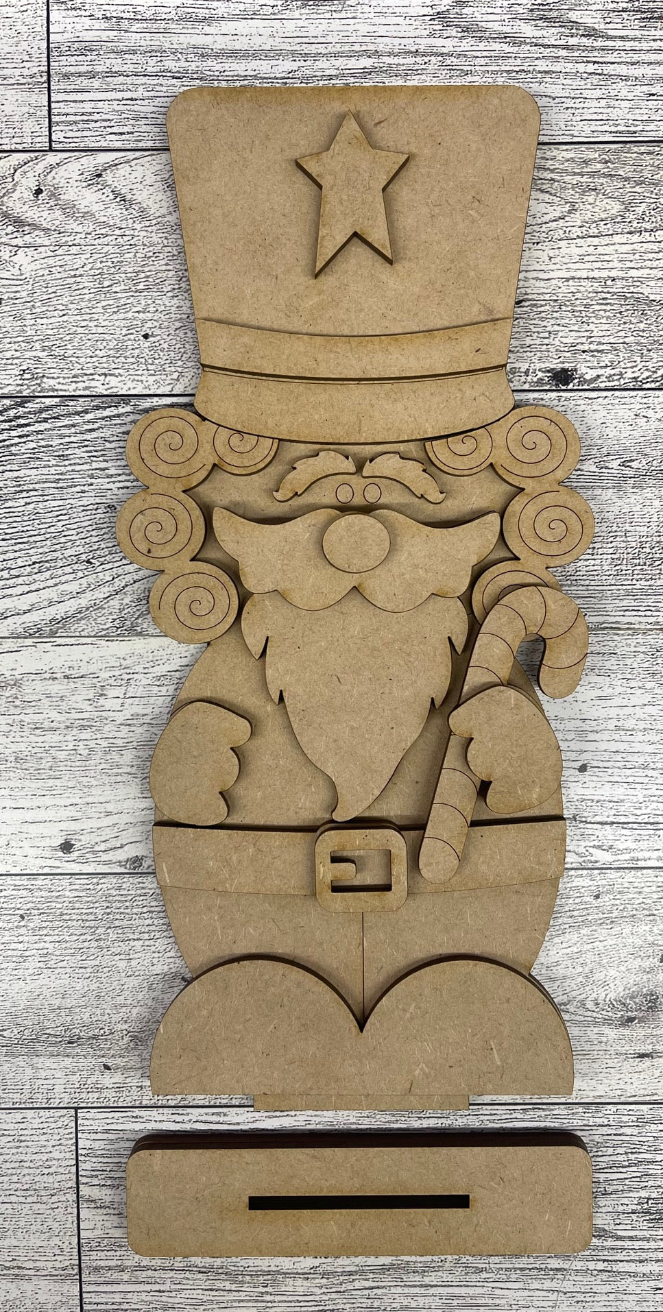 January - Dar's Christmas Craft Club - unpainted wood cutouts, ready for you to paint