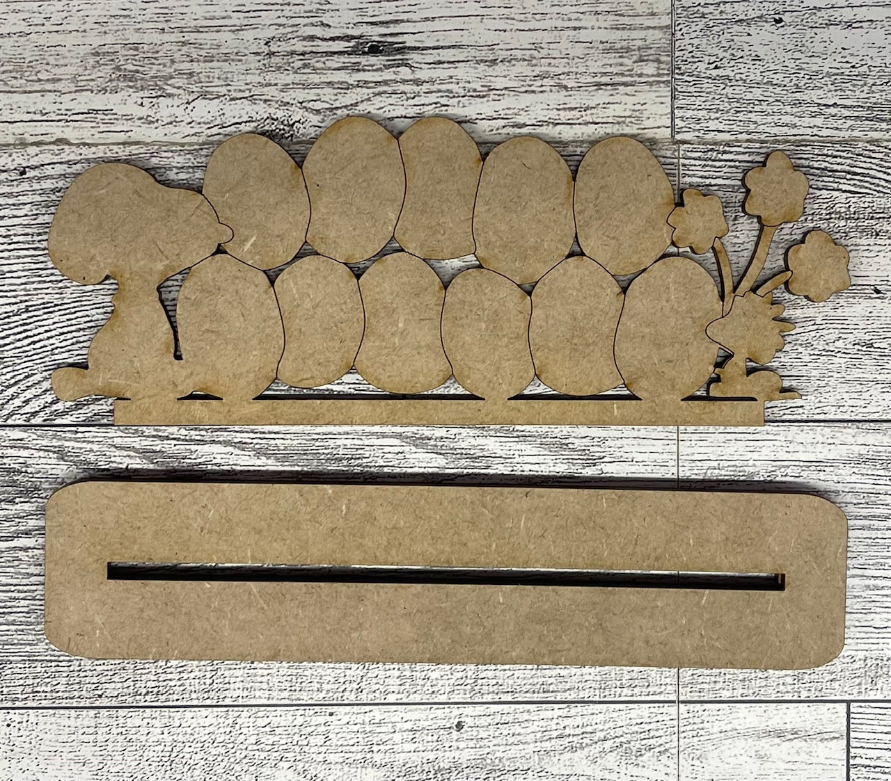 33 piece Peanuts Easter Cutout Bundle - unpainted wood ready for you to paint