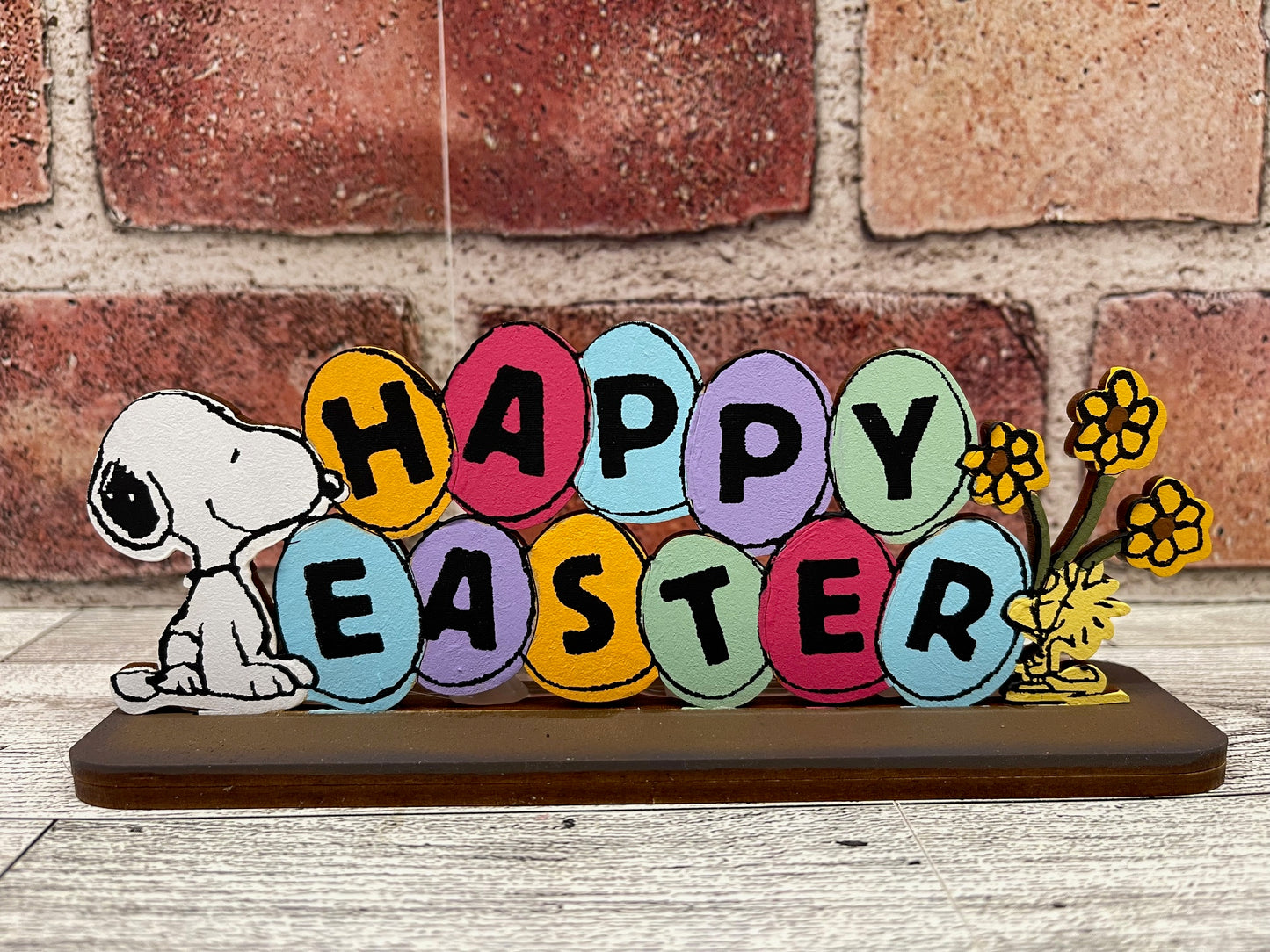 33 piece Peanuts Easter Cutout Bundle - unpainted wood ready for you to paint