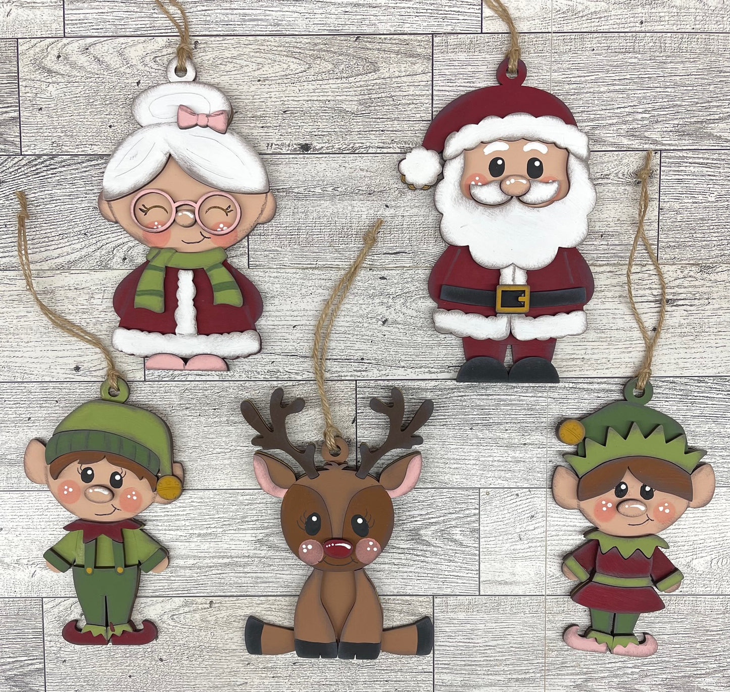 Both June Monthly Kit and June Christmas Kit - get Patriotic Chicken kit free - does not include frame or plain arch or HOME arch frame sold separately - unpainted ready for you to finish
