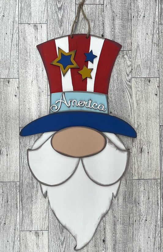 Painted Large Uncle Sam Sign