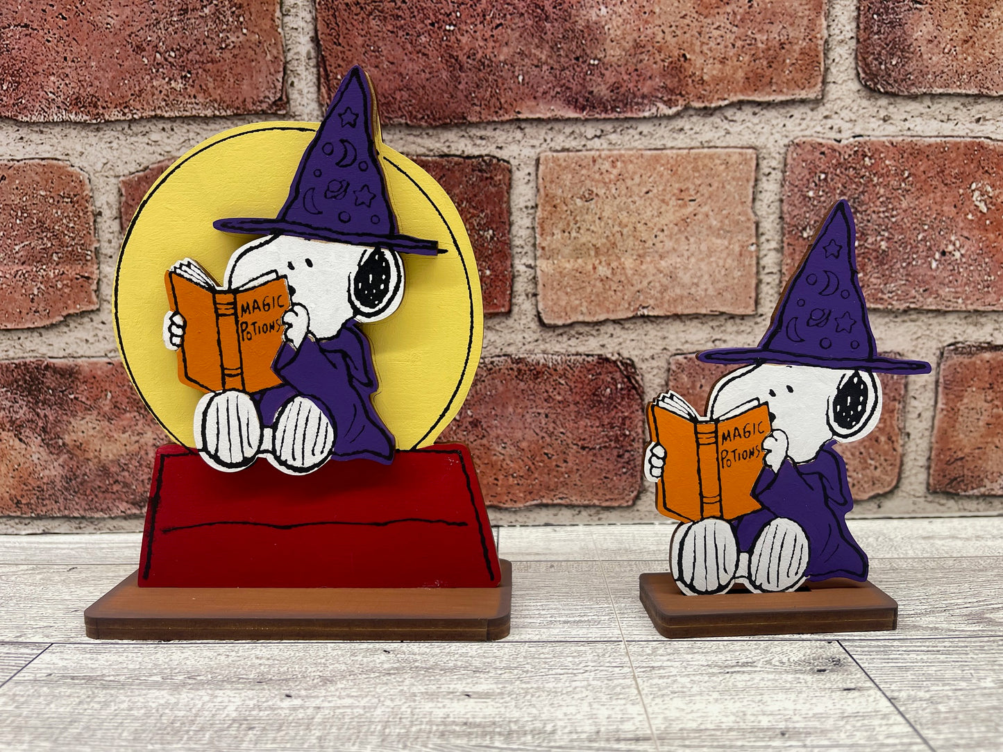 Snoopy Magic Potions - unpainted wood ready for you to paint