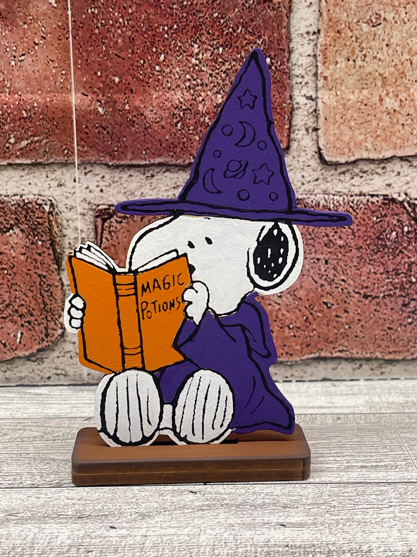 Snoopy Magic Potions - unpainted wood ready for you to paint