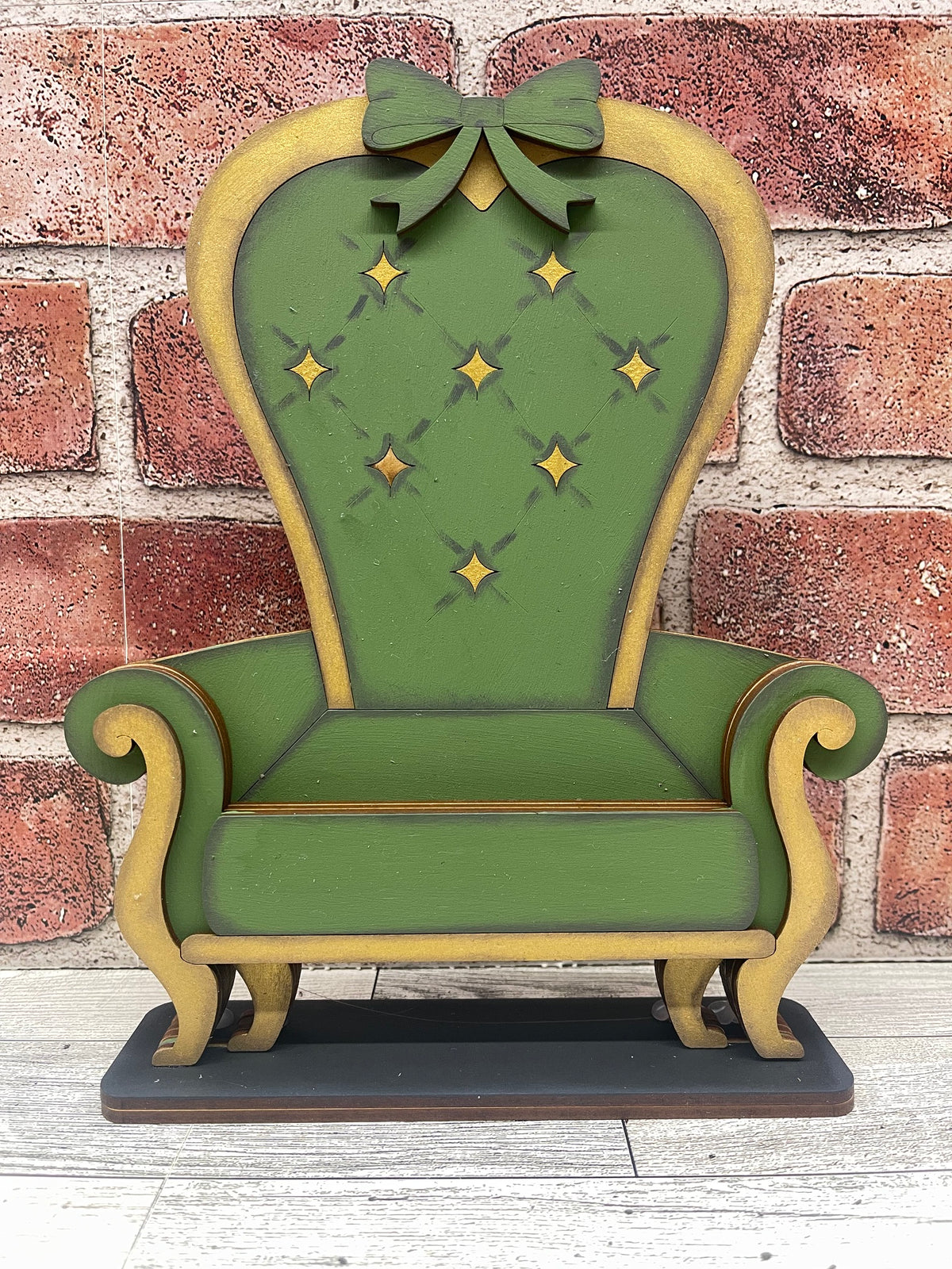 $12.00 Tuesday - New Christmas Chair ready for you to finish -